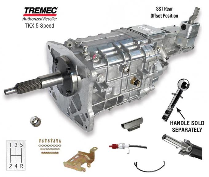 80-82 TREMEC TKX 5 Speed Overdrive Transmission Manual To Manual
