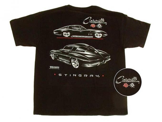 T-Shirt - Corvette Stingray Blackline