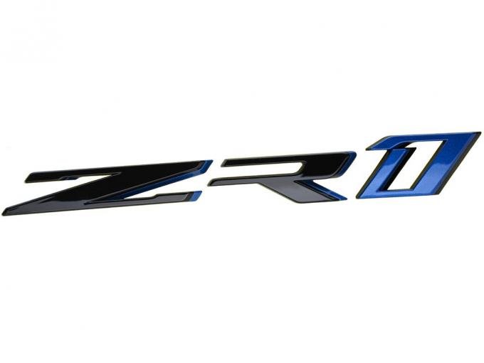 2019 ZR1 Black Hood Side or Rear Bumper Emblem