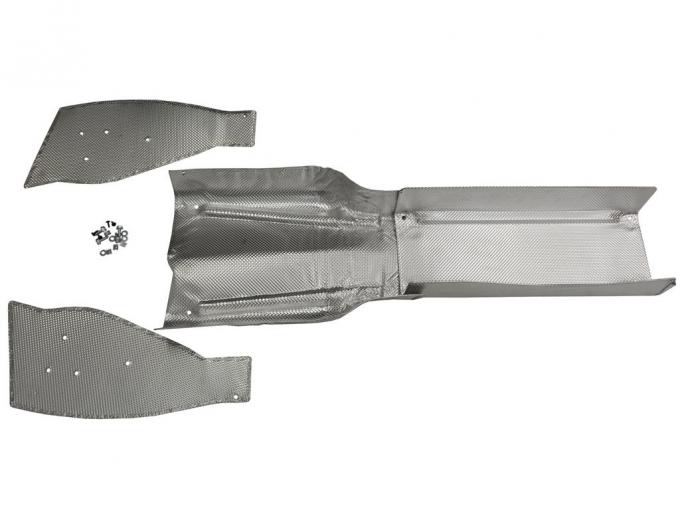 19972013 Exhaust Heat And Sound Underbody / Tunnel Shield Corvette Depot