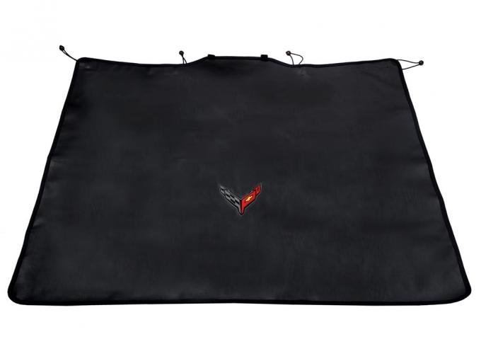 2020-2023 Rear Bumper Bib / Apron With C8 Embroidered Emblem