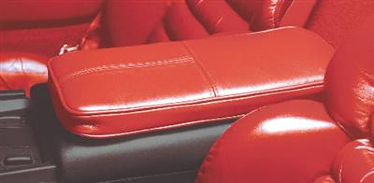 9096 Center Arm Rest Cushion Leather Corvette Depot