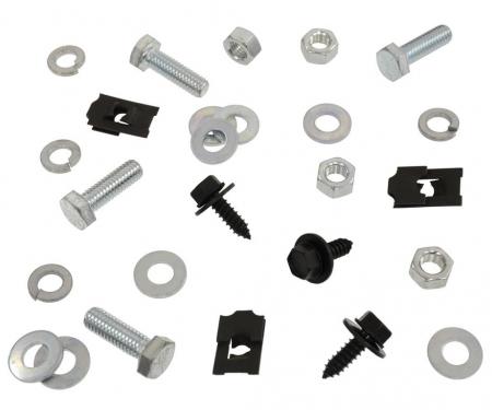 58-59 Radiator Lower Fiberglass Baffle Mount