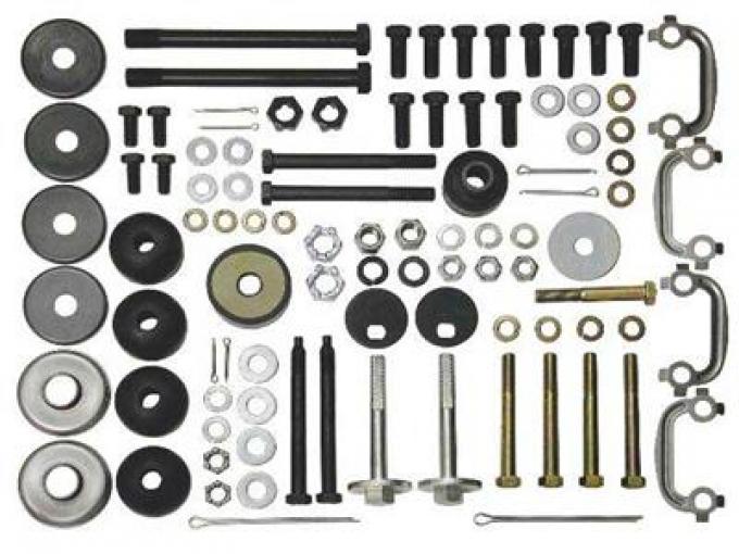 78-79 Rear Suspension Mounting Hardware Kit - Basic