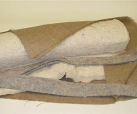 56-62 Seat Back Cotton Pad And Burlap Kit - Does Both Seats