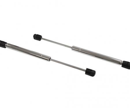 1997-2013 Trunk Lid Support Struts - Chrome - Pair