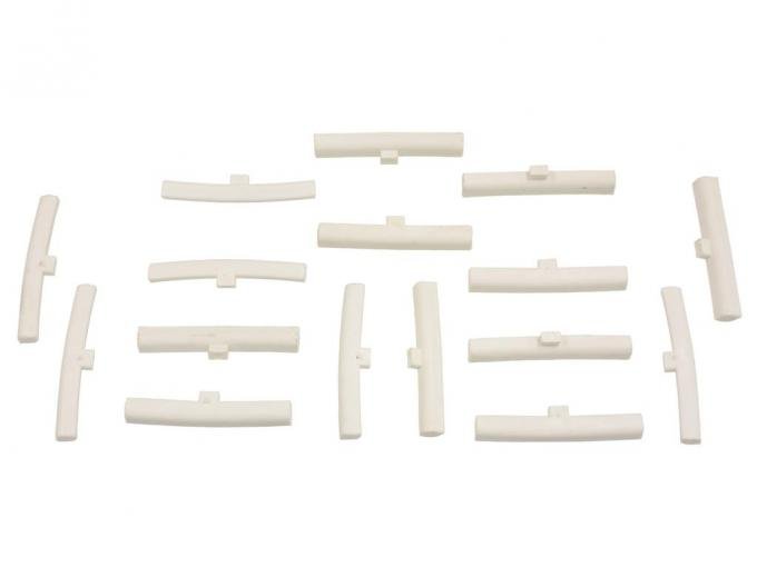 67 Seat Track Plastic Bushings - Set Of 16 Pieces