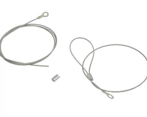 68-82 Emergency Hood Release Cable