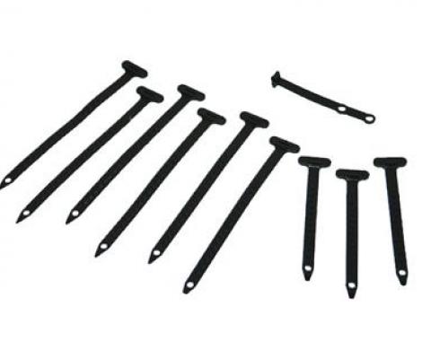 72 Engine And Wire Tie Strap Kit - 10 Pieces