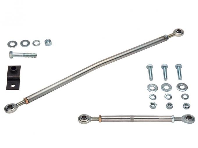 68-81 Clutch Rod End Linkage With Hardware - 327 / 350 / 427 / 454
