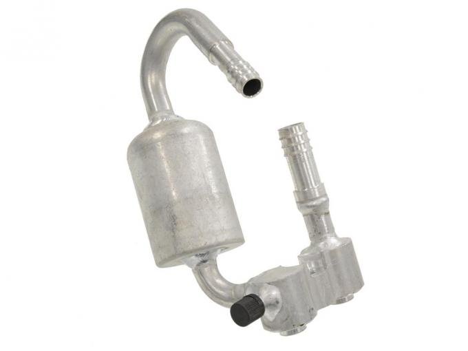 66-67 327 & 427 Air Conditioning Fitting With Muffler ( 1 Valve )