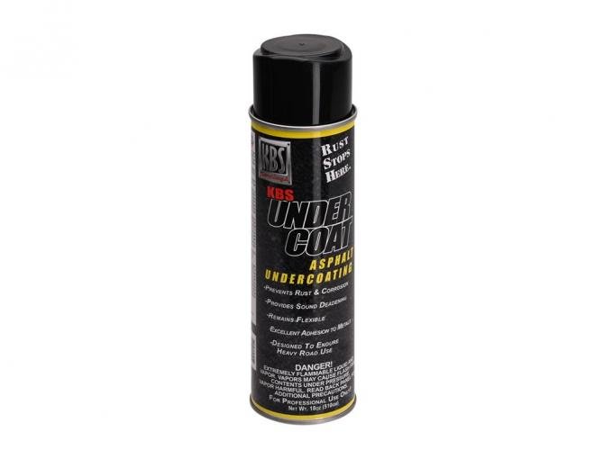 KBS UnderCoat Asphalt Undercoating / Frame Paint 16oz Aresol
