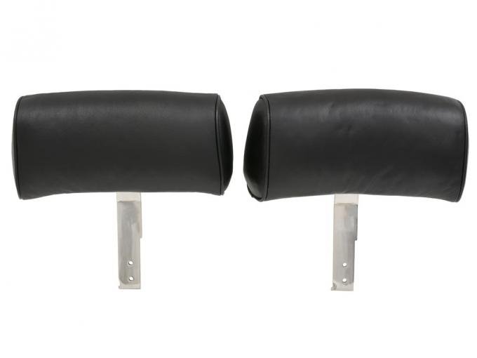65-67 Headrest With Leather Cover