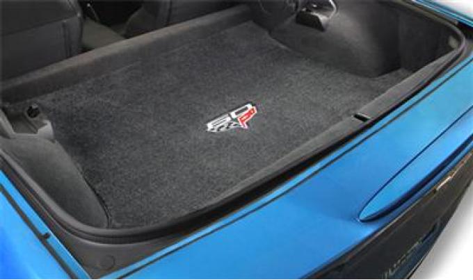 2013 Cargo Mat Ebony C6 60th Anniversary Logo Coupe - Lloyd Design