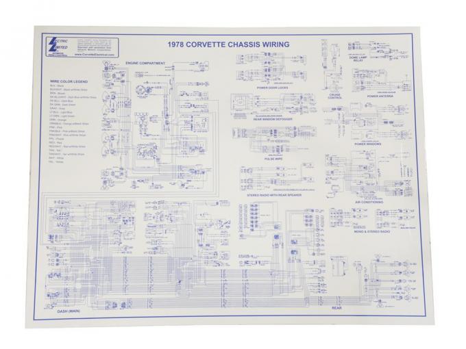 78 Wire Diagram - 17" X 22'