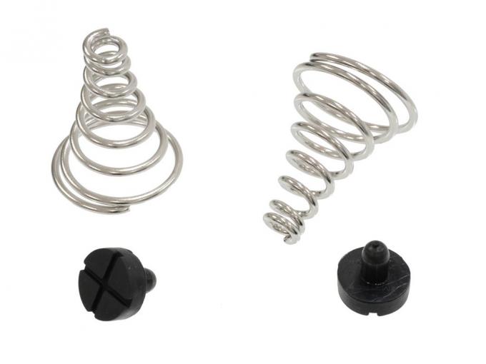 77-82 Hood Pop Up Springs - Polished Stainless Steel