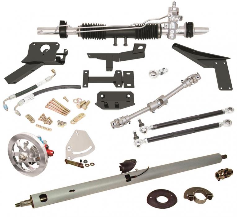 5662 Steeroids Rack & Pinion Power Steering Conversion With Steering