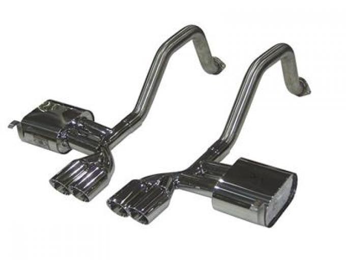 97-04 B&B PRT Mufflers With Quad Round Tips