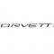 97-04 Rear Corvette Polyurethane Lettering Kit
