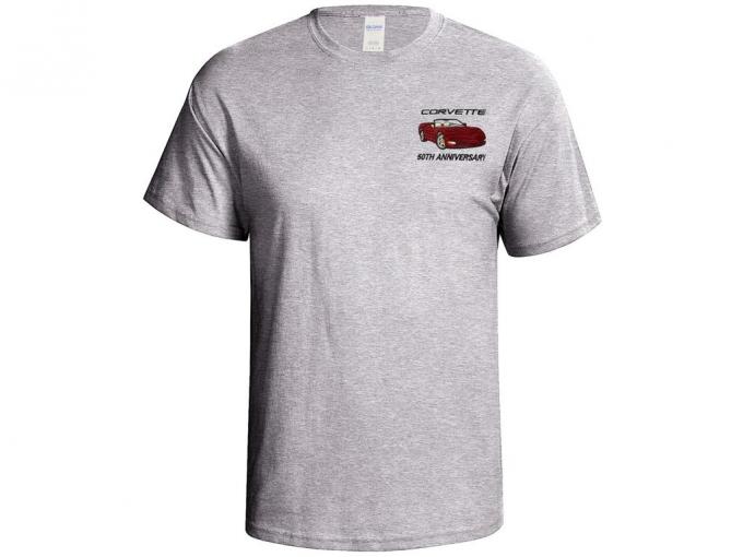 03 T-Shirt - Gray With 50th Anniversary Convertible