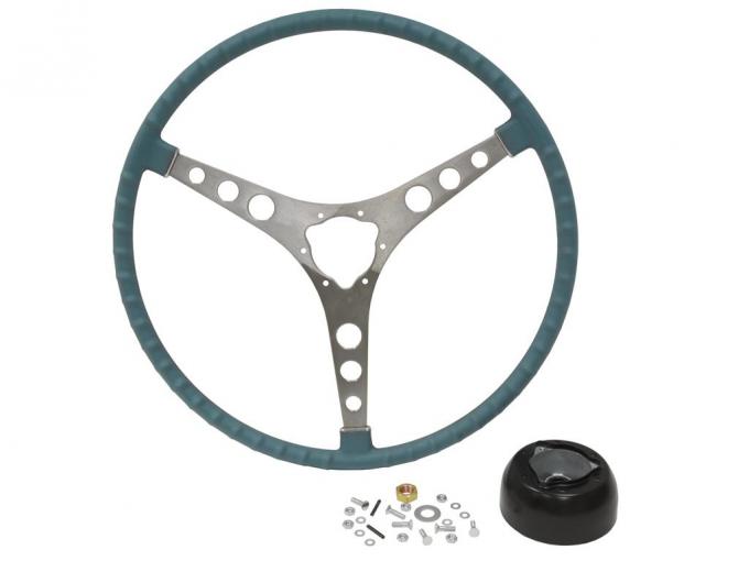 56-62 Steering Wheel - With Hub And Bell