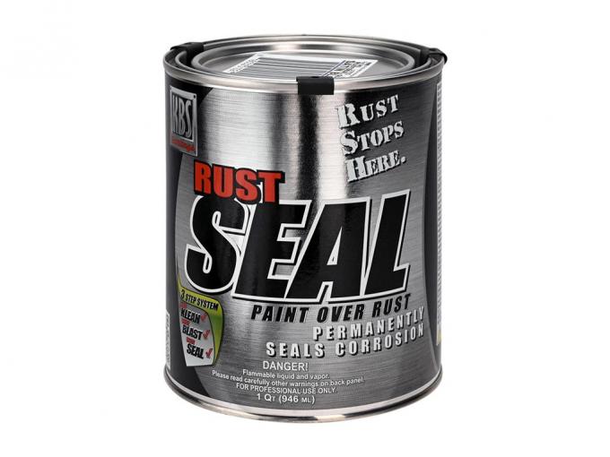 Satin Black RustSeal - Rust Prevention Paint - Quart