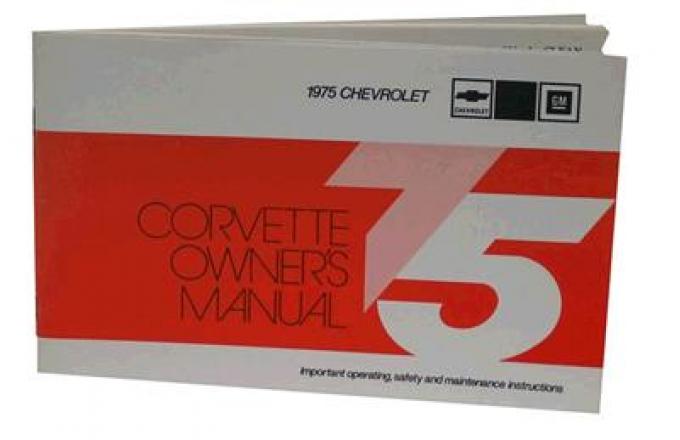 75 Owners Manual - Quality Reprints!