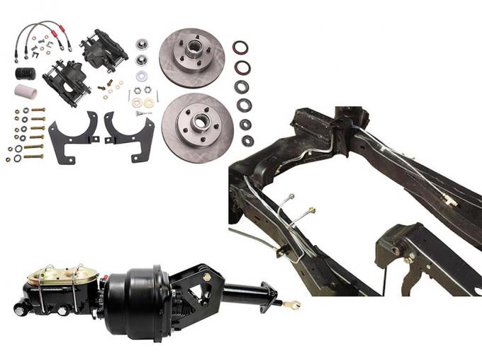 56-62 Front Disc Brake Conversion Kit w/ Power Brakes