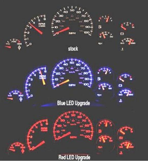 0513 LED Dash / Gauge Light Bulb 28 Pieces Corvette Depot