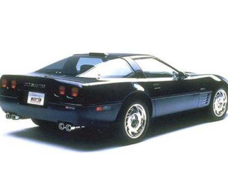 84-90 Borla Exhaust Muffler With ZR1 With 2 1/2" Inlets 11376