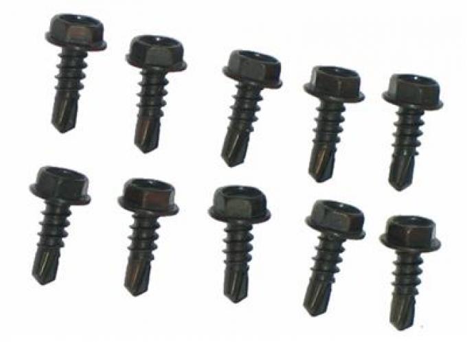 84-93 Screws - Rear Storage Compartment Frame - 10 Pieces