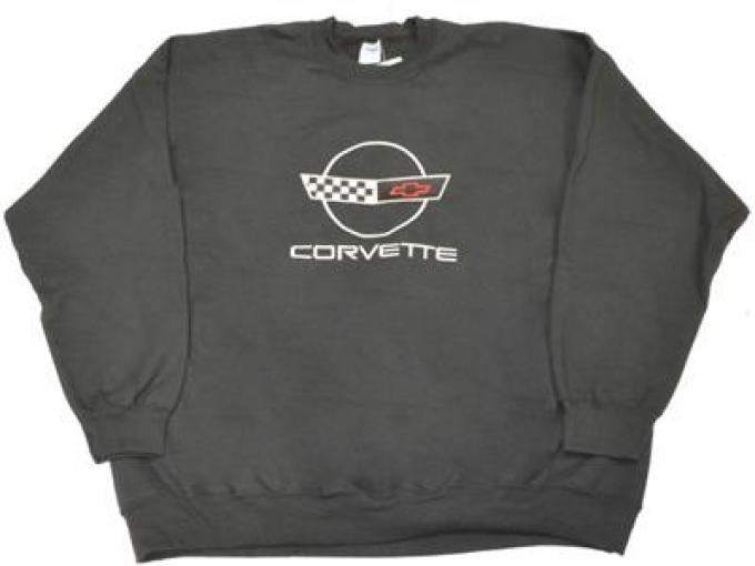 Sweatshirt With 91-96 Emblem Black