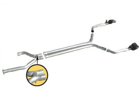 92-95 Straight Pipe / True Dual Exhaust System With LT1 Muffler Eliminators