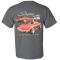 Corvette T-Shirt, Stingray Garage, Charcoal Heather | 2X-Large
