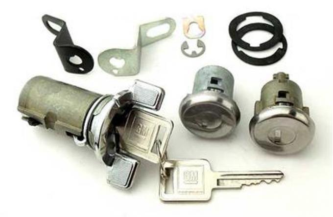 78 Ignition And Door Lock With Keys (set Of 3)
