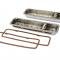 68-86 Valve Covers- LT1 / L82 Aluminum Finned Chrome Plated