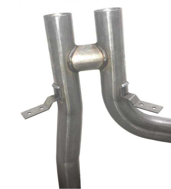 1980-1981 Dual Exhaust System With Headers And Stock Mufflers