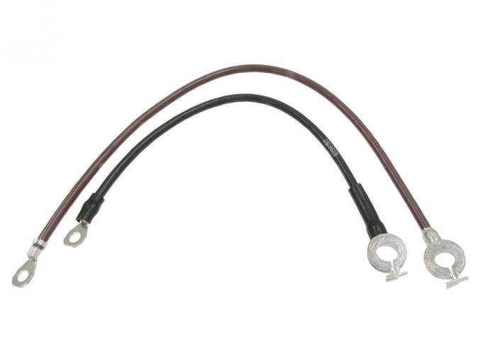 66-67 Battery Cable - Small Block Spring Ring