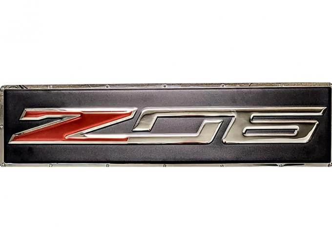 2015-2019 C7 Z06 Emblem Chrome Domz Sign