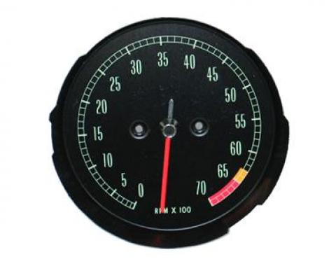 65-67 Tach / Tachometer - 6500 Redline