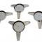 Cragar SS Wheel 3 Bar Spinner Cap - Set Of 4