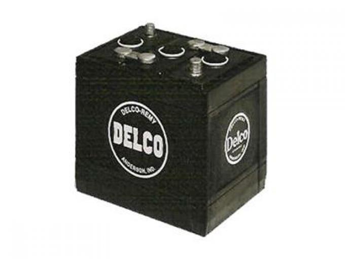 53-54 Correct Delco Battery With Caps