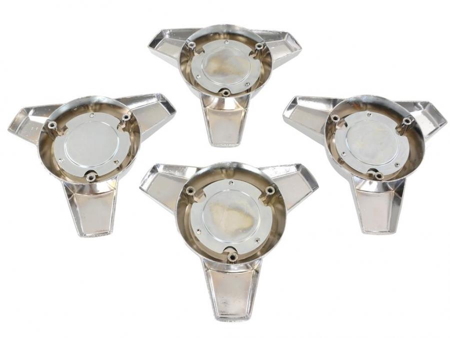 65 Hubcap Spinner With Retainer And Screws Corvette Depot