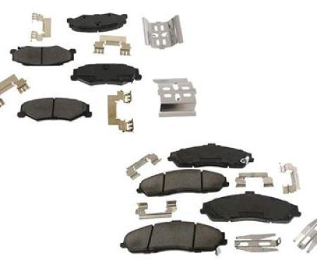 97-13 Front And Rear Brake Pads - Posi Quiet Ceramic
