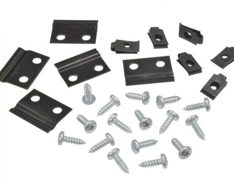 63-64 Grille Moulding Mounting Kit - 27 Pieces