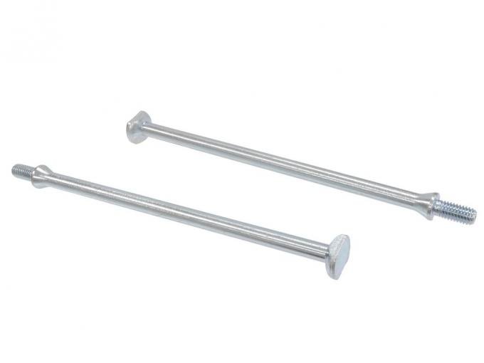 65-67 Front Spare Tire Carrier Bolts with Red or Goldline Tires 10 1/8" Long