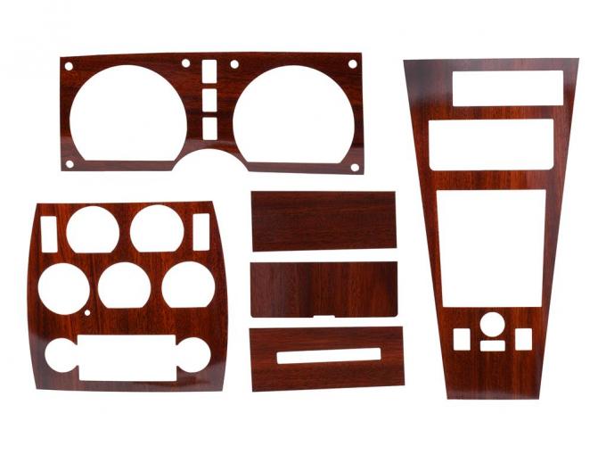 81-82 Dash Kit - Wood / Carbon Fiber - 4 Piece Full Dash Kit