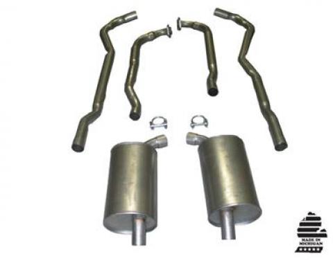 1973 Exhaust System 350 4-Speed Hi-Performance 2" To 2 1/2"