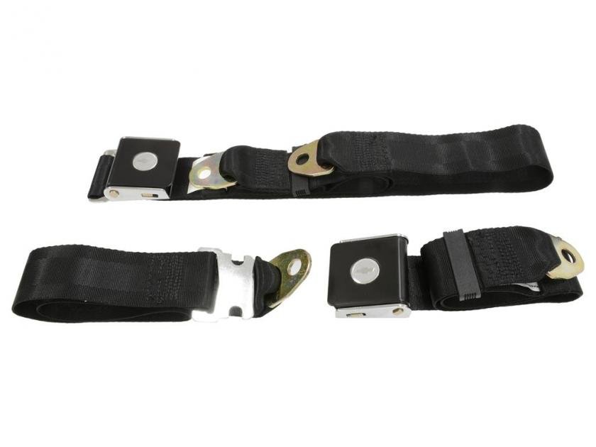6367 Seat Belt Replacement With Emblem Corvette Depot