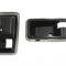 78-82 Inside Door Release / Open Handle Trim Bezels on Door Panel